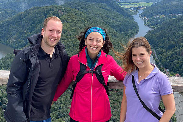 Amerikanische Studierende zu Gast bei deutschen Familien