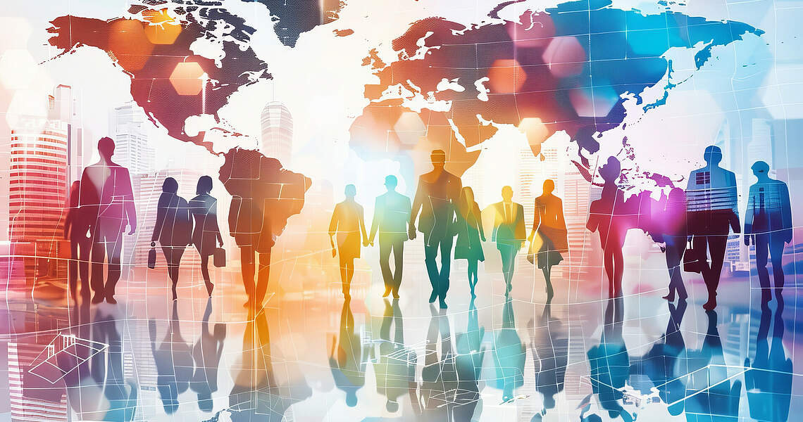 internationale Kommunikation